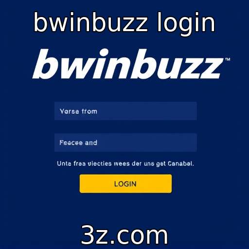 bwinbuzz login : Tendências de login em plataformas de jogos